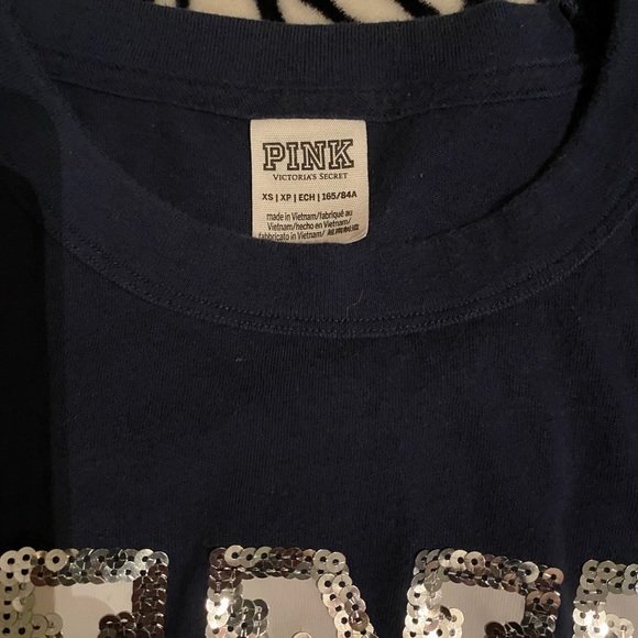 VS Pink bling pullover size XSmall - Picture 4 of 5